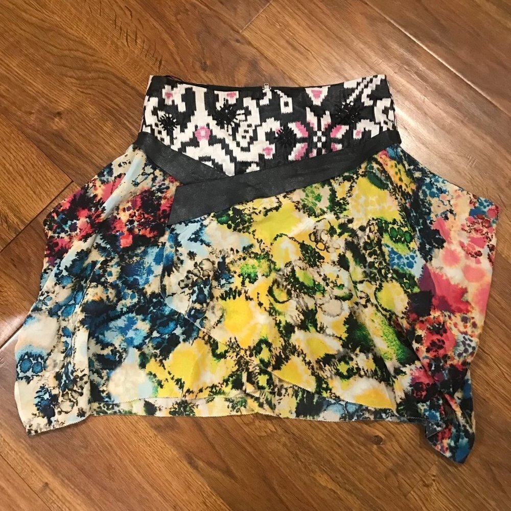 Sachin + Babi silk skirt